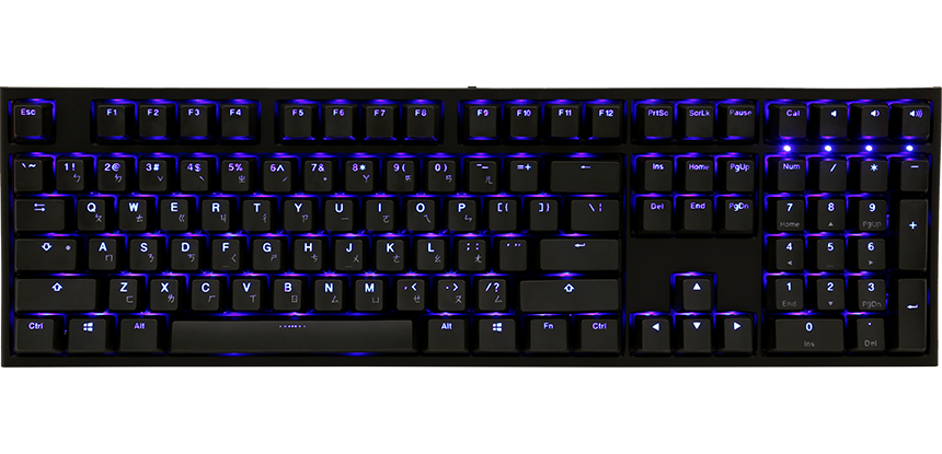 Ducky One 2 Mini Skyline 60 Percent Color Themed Mechanical Keyboard