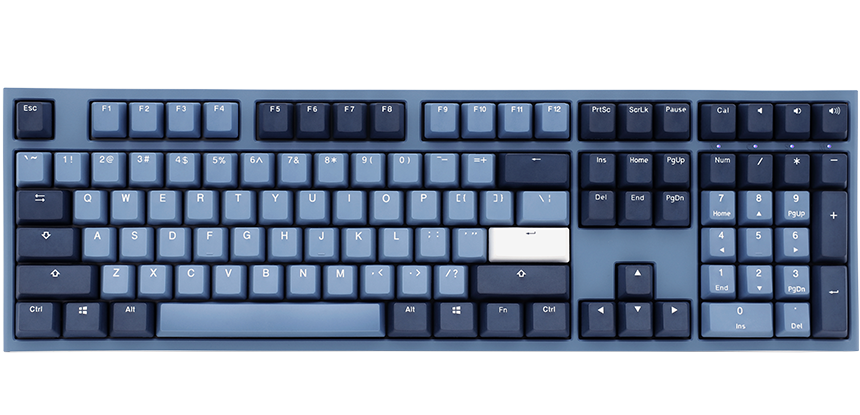 Ducky One 2 Mini Skyline 60 Percent Color Themed Mechanical Keyboard