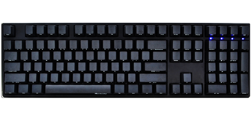 snemand besked Ambassadør Ducky One Side-print TKL mechanical keyboard- Non-backlit version with PBT  material keycaps, narrow bezel, and thin frame designed mechanical keyboard