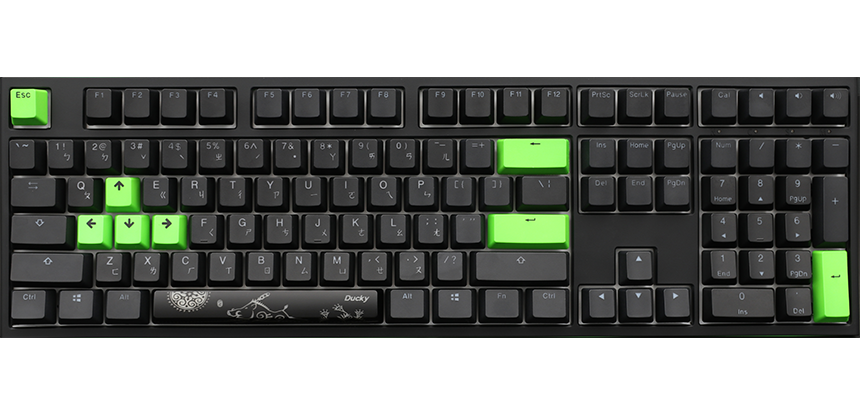 Ducky One 2 Rgb Razer Edition Mechanical Keyboard Work With