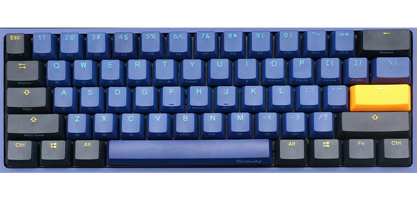 Ducky Channel One 2 SF RGB Blanc (Cherry MX RGB Blue)