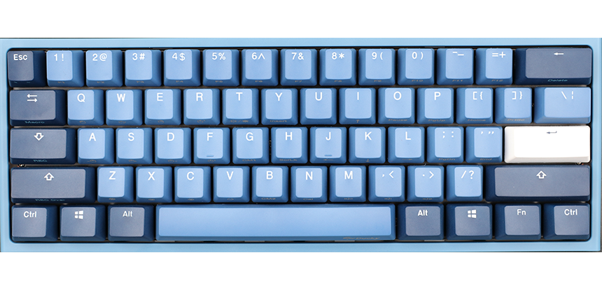 Ducky One 2 Skyline Tkl Mechanical Keyboard Non Backlit Model With Pbt Double Shot Keycaps One Of The Mainstream Products Of Ducky Nowadays