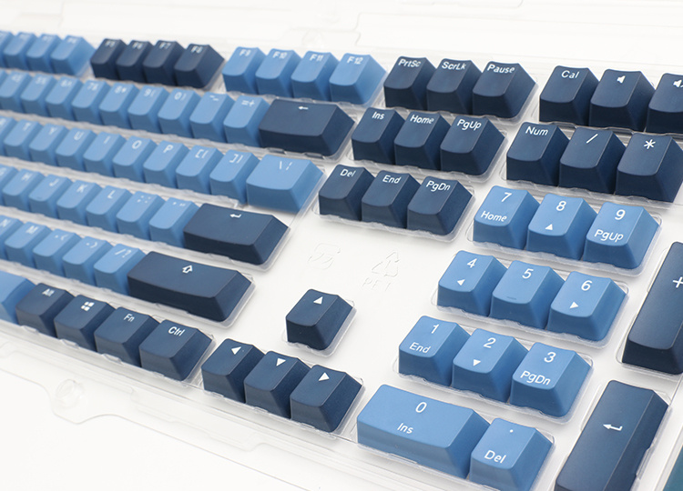 Blue key. Blue keycaps. Cyan кейкап. Navy Blue keycaps.