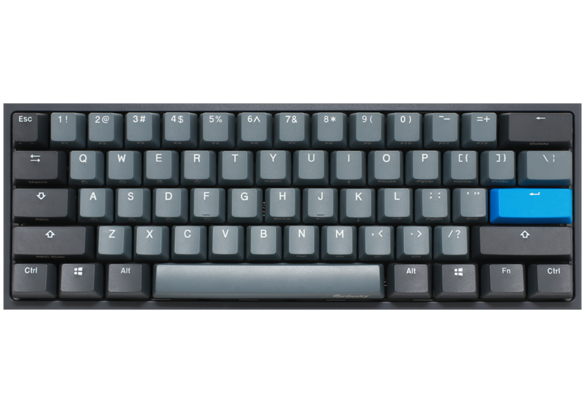 Notitie thermometer Pebish Ducky One 2 Mini Skyline - 60 percent color themed mechanical keyboard