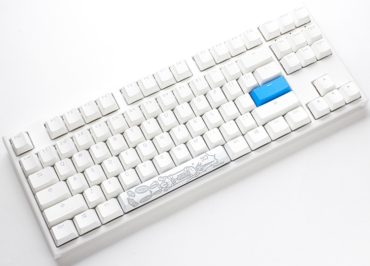 Ducky One 2 Rgb Tkl White Mechanical Keyboard Rgb Backlit Model With Pbt Double Shot Keycaps One Of The Mainstream Products Of Ducky Nowadays