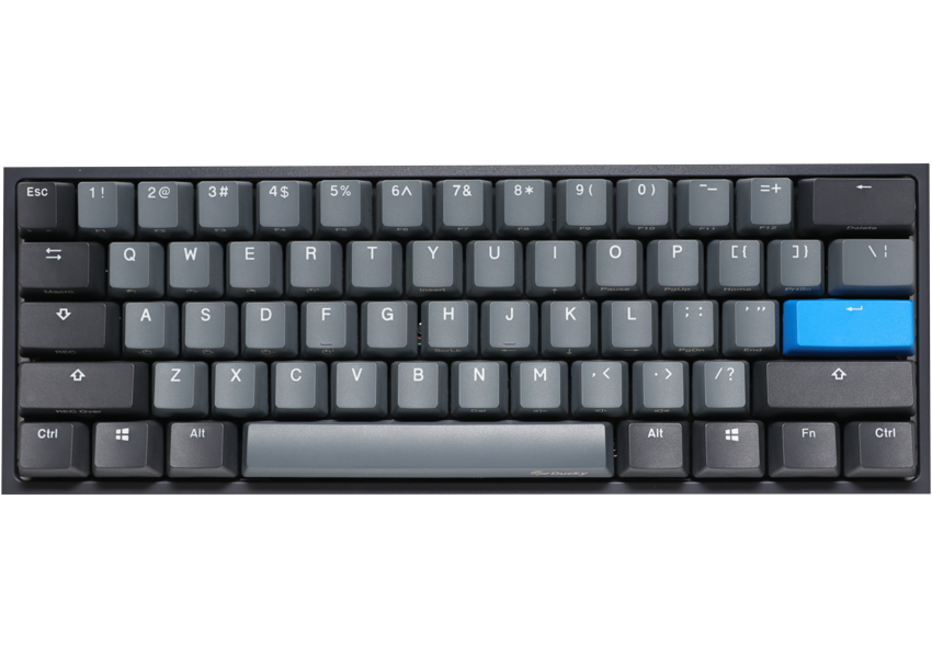 Ducky One 2 Mini Pure White Rgb 60 Percent One 2 Series Miniature Mechanical Keyboard