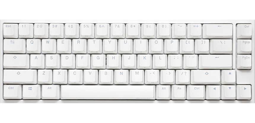 Ducky One 2 Rgb Tkl White Mechanical Keyboard Rgb Backlit Model With Pbt Double Shot Keycaps One Of The Mainstream Products Of Ducky Nowadays