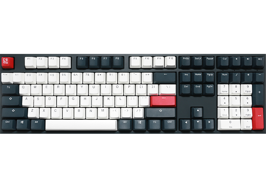 Ducky One 2 Tuxedo Mechanical Keyboard Non Backlit Model With Pbt Double Shot Keycaps One Of The Mainstream Products Of Ducky Nowadays