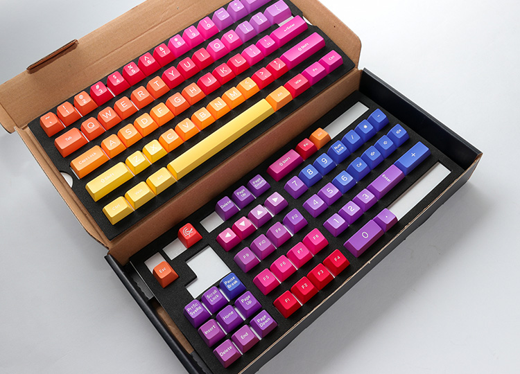 Ducky Afterglow SA Keycaps 108 ABS Doubleshot Keycap Set (Afterglow )