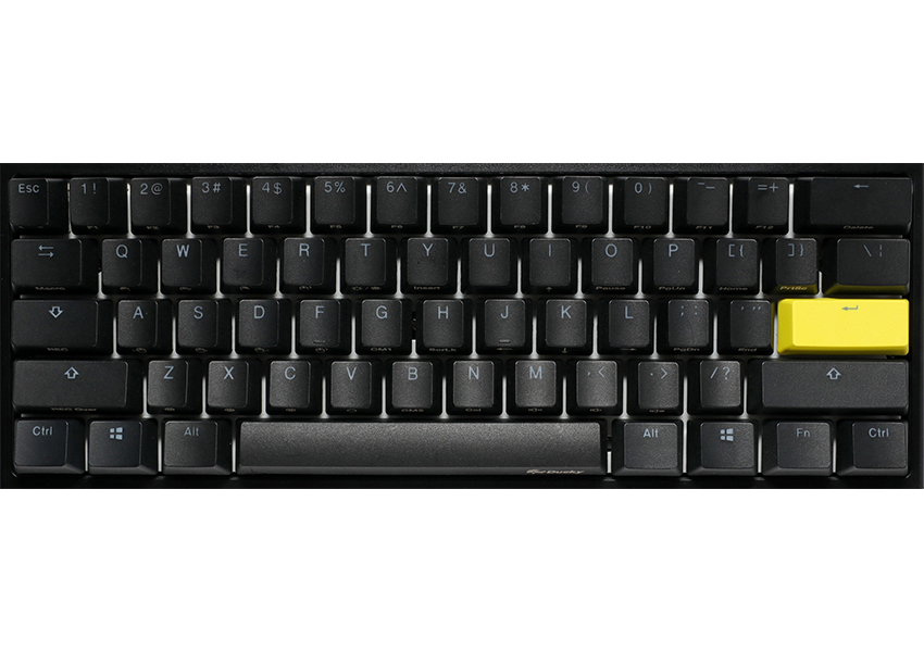 Ducky One 2 Mini Blackout mechanical keyboard - Small yet Complete