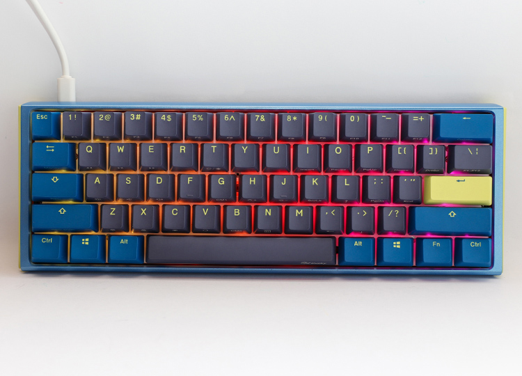 Personalize your keyboard with effects built into the keyboard. Change brightness, speed, and color and make your keyboard shine with your very own style.