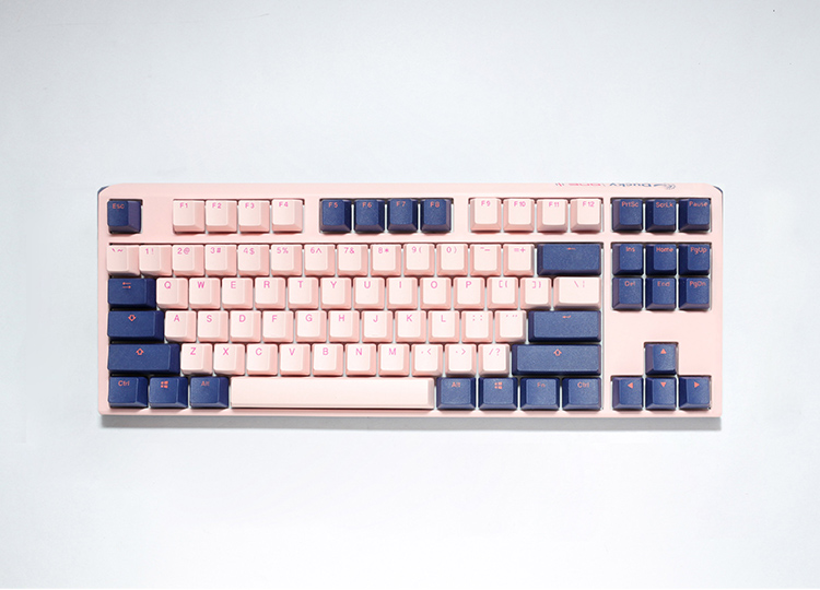 QUACK Mechanics uses only the finest materials, our keycaps are made from true PBT. The seamless legends are formed through a double-shot technique where two plastics are molded together, allowing legends to never fade away even after multiple years of use. Finished with a frosted surface, and these keycaps are shine and stain-resistant, made for fast movements and non-stop use, all while maintaining their original look.