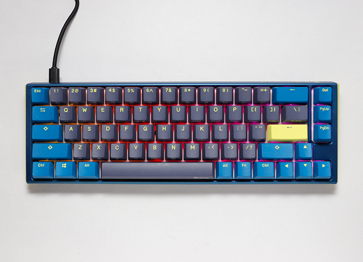 Personalize your keyboard with effects built into the keyboard. Change brightness, speed, and color and make your keyboard shine with your very own style.