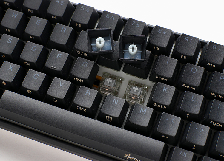 QUACK Mechanics uses only the finest materials, our keycaps are made from true PBT. The seamless legends are formed through a double-shot technique where two plastics are molded together, allowing legends to never fade away even after multiple years of use.<br />
Finished with a frosted surface, and these keycaps are shine and stain-resistant, made for fast movements and non-stop use, all while maintaining their original look.
