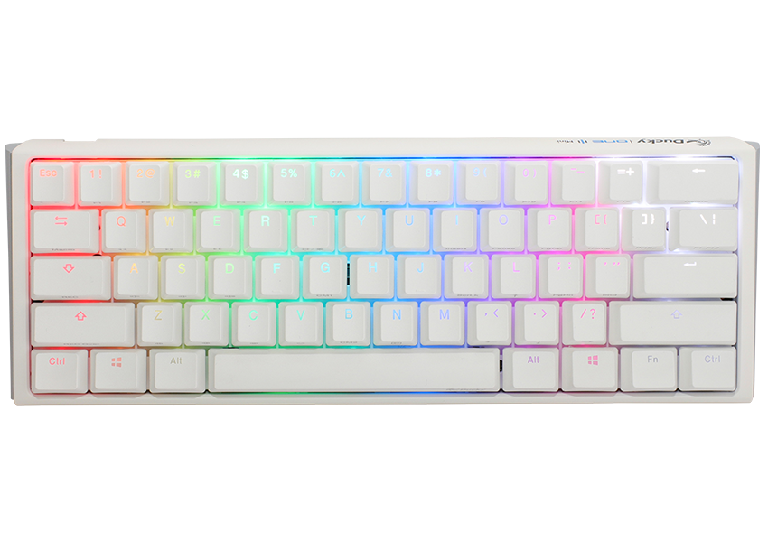Ducky One 3 Mini 60% keyboard 銀軸