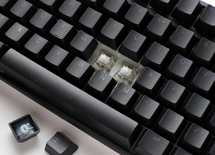 QUACK Mechanics uses only the finest materials, our keycaps are made from true PBT. The seamless legends are formed through a double-shot technique where two plastics are molded together, allowing legends to never fade away even after multiple years of use. Finished with a frosted surface, and these keycaps are shine and stain-resistant, made for fast movements and non-stop use, all while maintaining their original look.