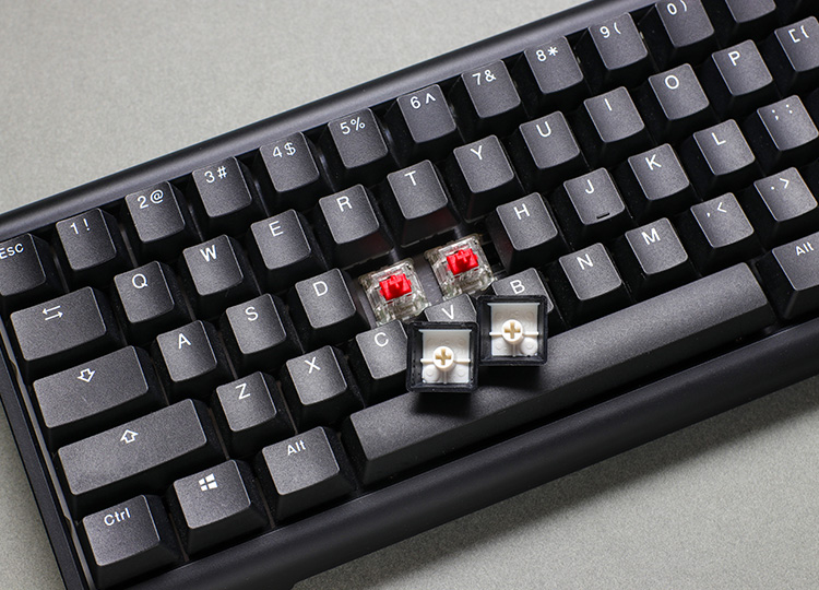 Our keycaps are made from true PBT. The seamless legends are formed through a double-shot technique where two plastics are molded together, allowing legends to never fade away even after multiple years of use. Finished with a frosted surface, these keycaps are shine and stain-resistant, made for fast movements and non-stop use, all while maintaining their original look.